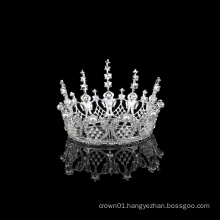 Beauty Fashion women alloy crystal Wedding Accessories Pageant bridal Crown Full Circle Tiara